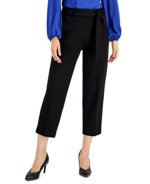 Women's Tie Front Capris Pants, Created for Macy's