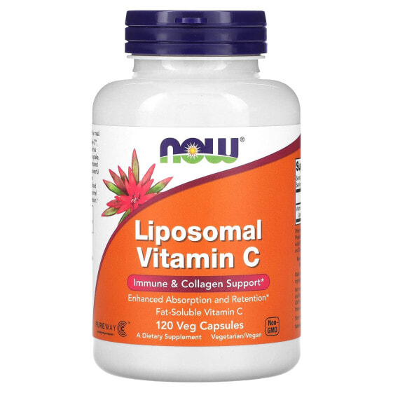 Витамин C липосомальный NOW, 120 капсул