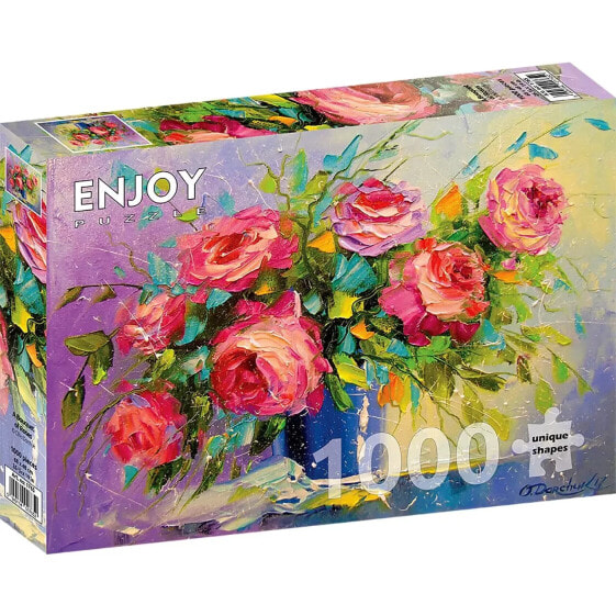 Пазл Розовый букет Enjoy Puzzle 1000 элементов