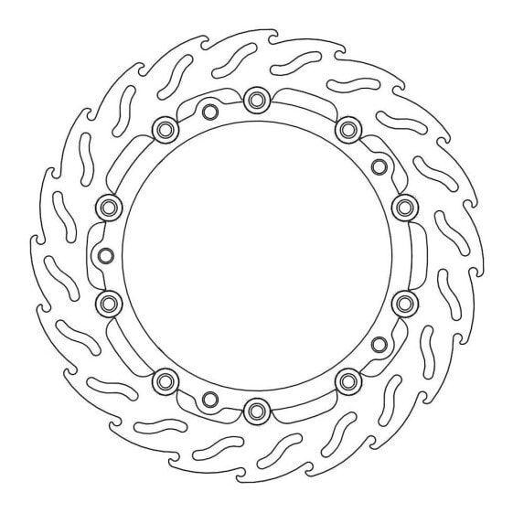 MOTO-MASTER Flame 112119 Front Floating Brake Disc