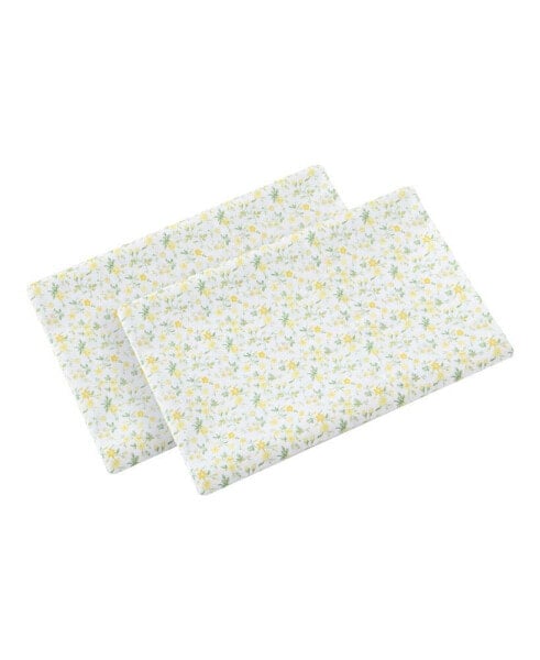 Cotton Percale Pillowcase Pair, Standard