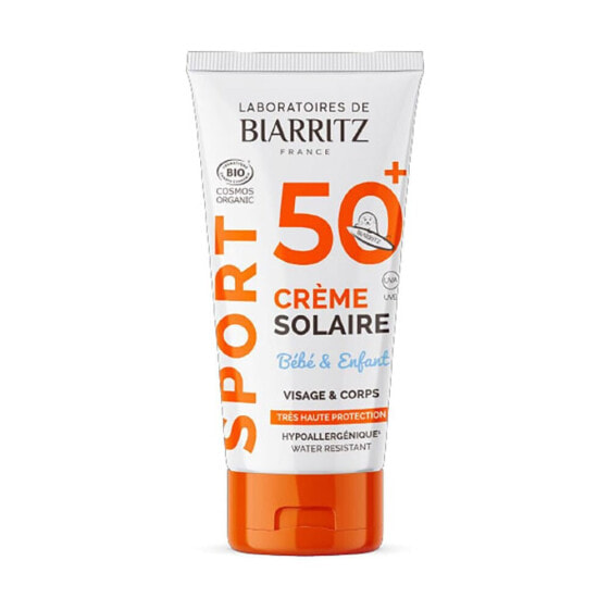 Увлажняющий защитный крем для детей BIARRITZ Bio SPF +50 Sport 50 мл