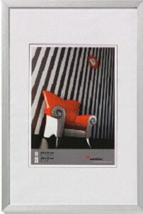 walther design Chair - Aluminum - Silver - Single picture frame - 20 x 20 cm