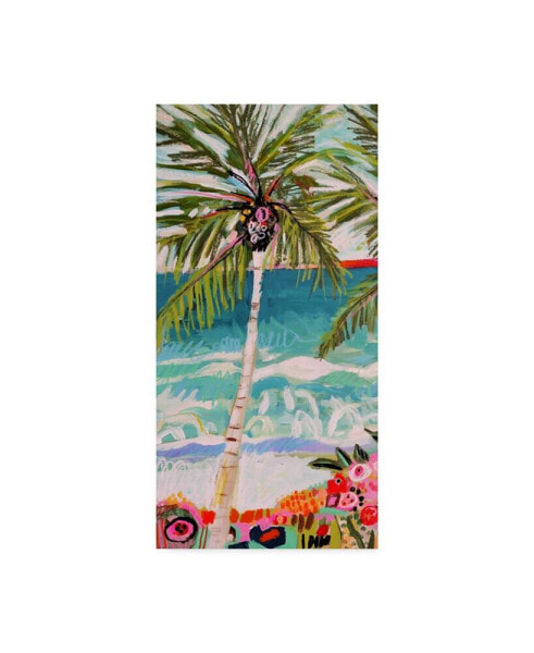 Karen Fields Palm Tree Wimsy I Canvas Art - 20" x 25"