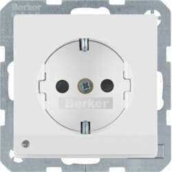 Berker 41096089 - Type F - White - 250 V - 16 A - 50/60 Hz