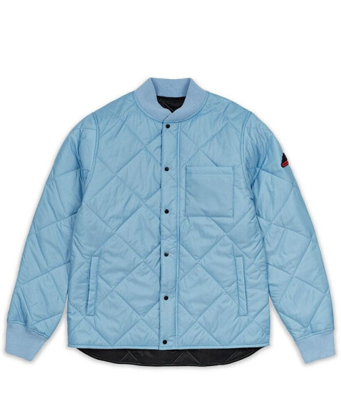 Men's Quilted Shirt Jacket