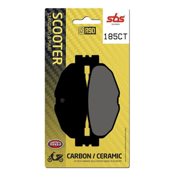 Тормозные колодки Hi-Tech двухколесного транспорта SBS Carbon Ceramic Brake Pads 185CT