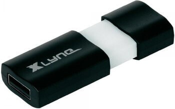USB-флеш-накопитель xlyne Wave 128GB USB 3.0 128 ГБ - USB Type-A - 3.2 Gen 1 (3.1 Gen 1) - 35 МБ/с - Cap - черно-белый