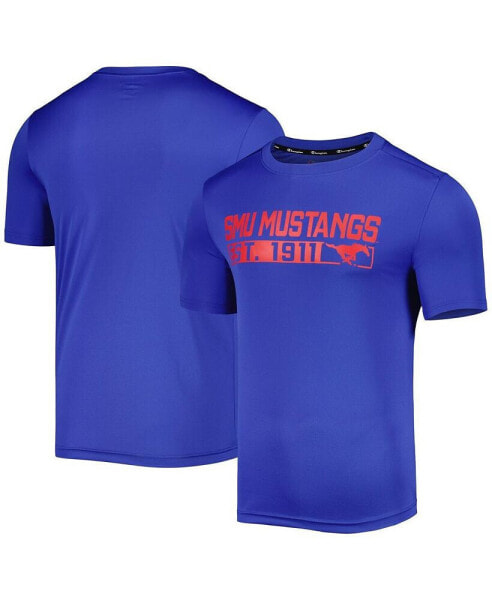 Men's Royal SMU Mustangs Impact Knockout T-shirt