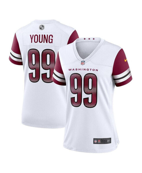 Women's Chase Young White Washington Commanders Game Jersey