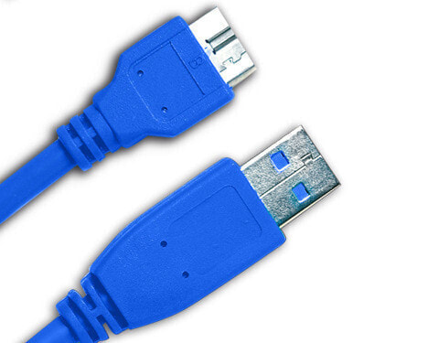 Jou Jye CC 140-0.5m - 0.5 m - USB A - Micro-USB B - USB 3.2 Gen 1 (3.1 Gen 1) - Male/Male - Blue