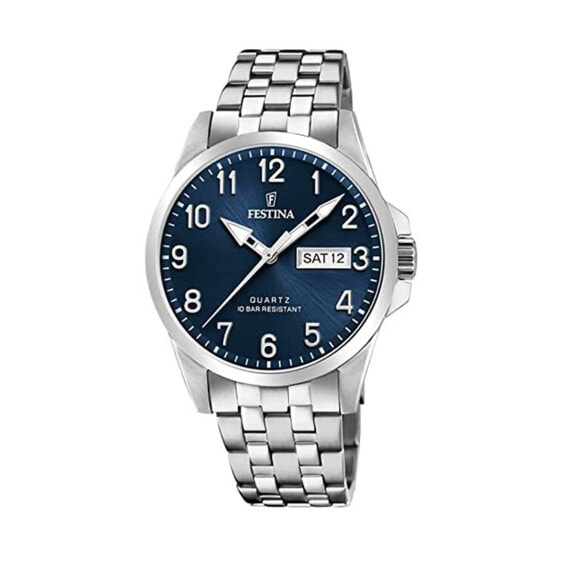 Часы мужские наручные Festina F20357/C Silver