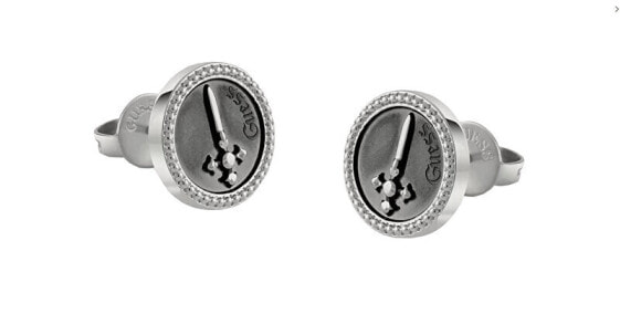 South Alemeda Stylish Steel Earrings JUME04021JWSTBKT/U