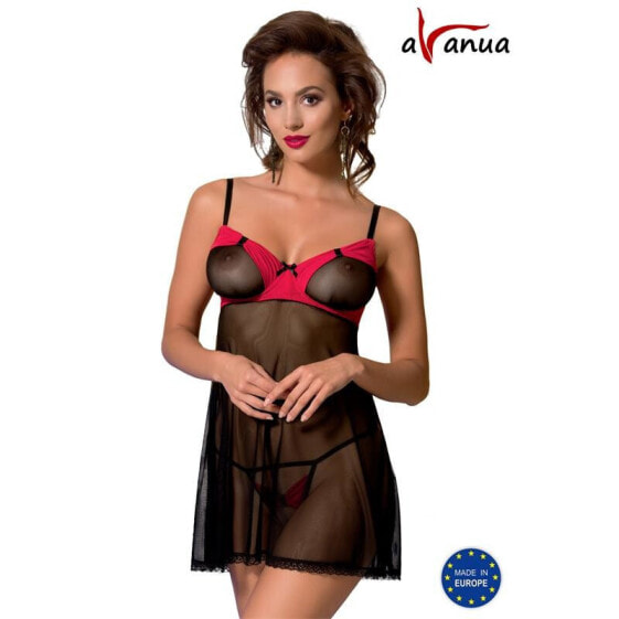 VALENTIN Chemise Black/Red