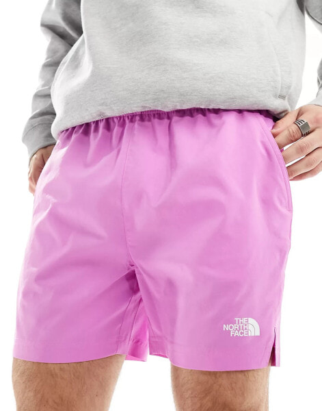 The North Face 24/7 5" shorts in violet Exclusive at ASOS