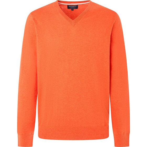HACKETT Cotton Cashmere V Neck Sweater