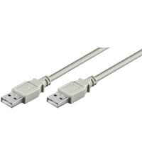 Wentronic USB 2.0 AA 500 LC HiSpeed - 5m - 5 m - USB A - USB A - Male/Male - Gray