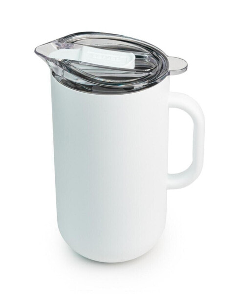 Vacuum-Insulated Double-Walled Copper-Lined Stainless Steel Pitcher, 2 Liter