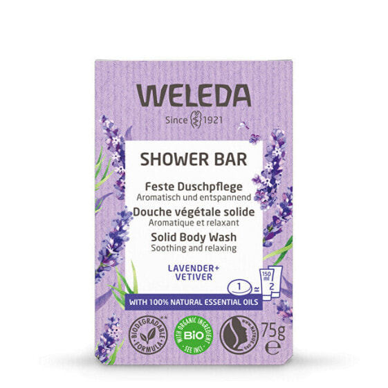 Lavender Relaxing Soap Lavender + Vetiver (Shower Bar) 75 g