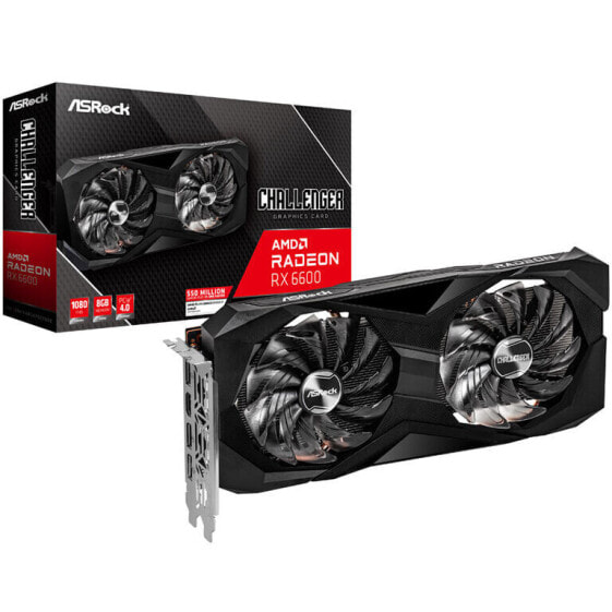 ASRock Radeon RX 6600 Challenger D, 8192 MB GDDR6