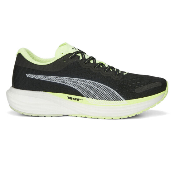 Puma Deviate Nitro 2 Run 75 Running Mens Black Sneakers Athletic Shoes 37778201
