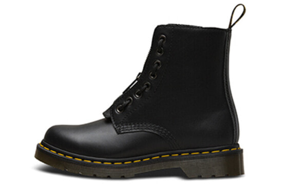 Женские ботинки Dr Martens 1460 PASCAL FRONT ZIP BLACK NAPPA