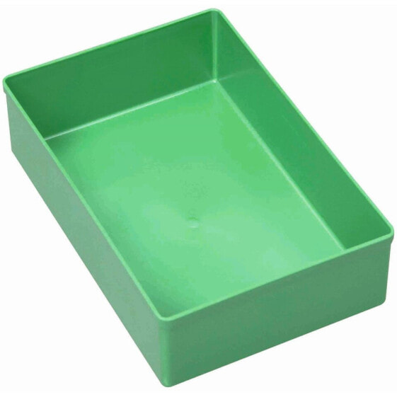 Allit EuroPlus Insert 63/4 - Storage box - Green - Square - Polystyrol - Monochromatic - Universal