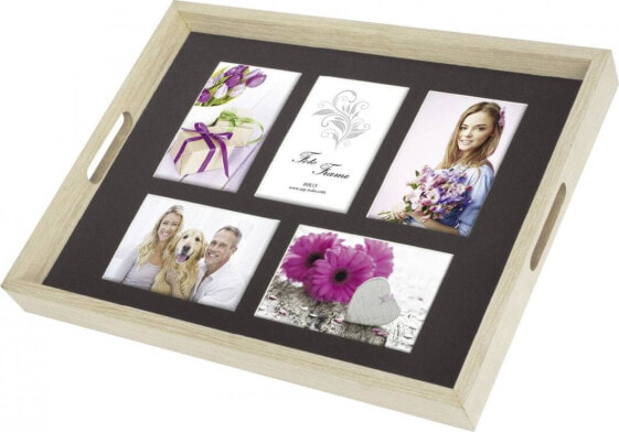 Ramka ZEP Photo Tray Natural 43x35 Wood 5x10x15