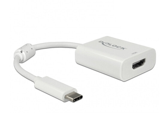 Разъем USB Type-C HDMI Delock 0.1 м - Мужской Женский - Прямой