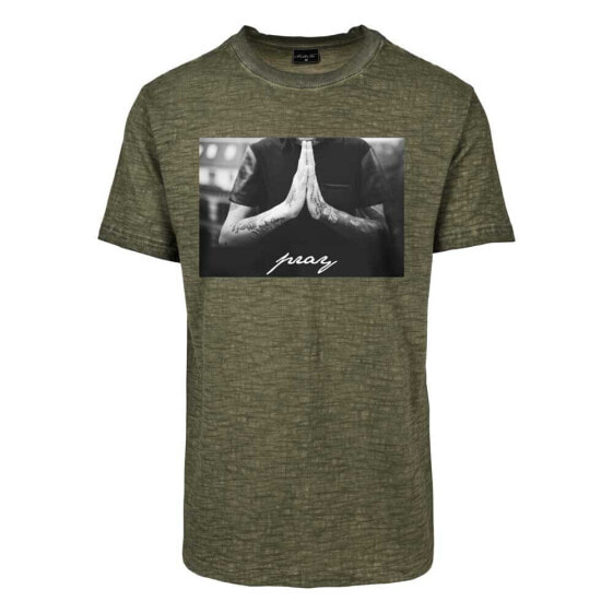 MISTER TEE Pray short sleeve T-shirt