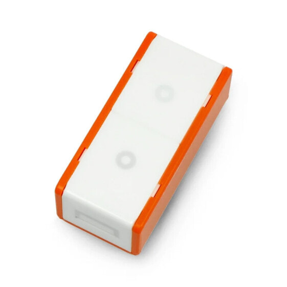 Case for Raspberry Pi Zero with Flick Zero - white-orange