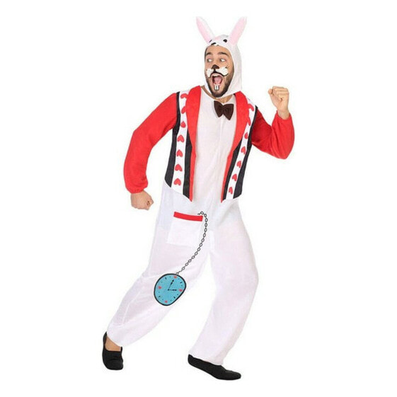 Маскарадные костюмы для взрослых Кролик Разноцветный XL (2 Предметы) (2 штук) (2 pcs)