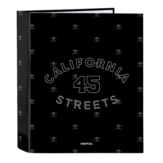 Папка-регистратор Safta California черная A4 27 x 33 x 6 см
