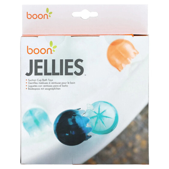 Развивающие игрушки Boon Jellies, присоски для ванны, 12M+, 9 шт.