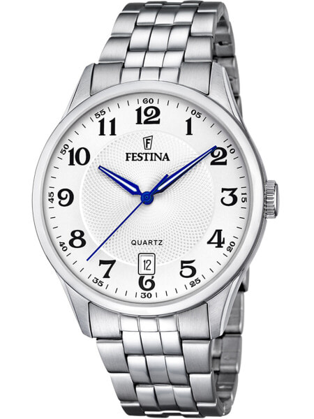 Festina F20425/1 Classic Mens Watch 43mm 5ATM