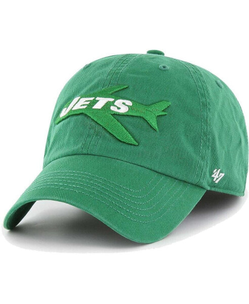 Men's Kelly Green New York Jets Gridiron Classics Franchise Legacy Fitted Hat