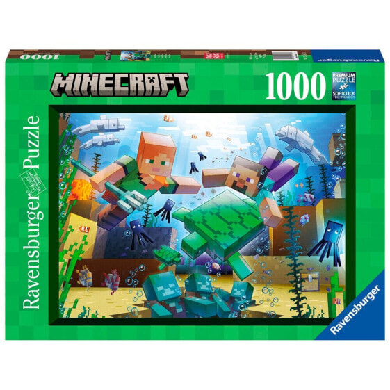 Пазл развивающий Ravensburger Minecraft 1000 элементов