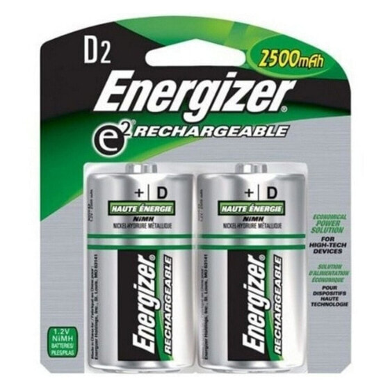 Аккумуляторные батарейки Energizer ENGRCD2500 1,2 V HR20 D2