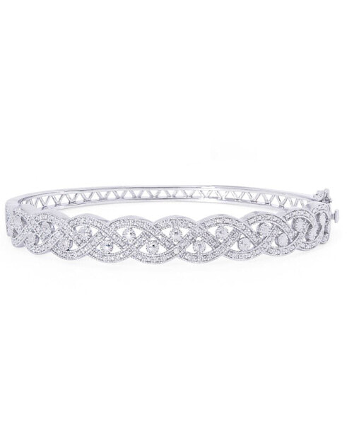 Браслет Macy's Diamond Twist Bangle