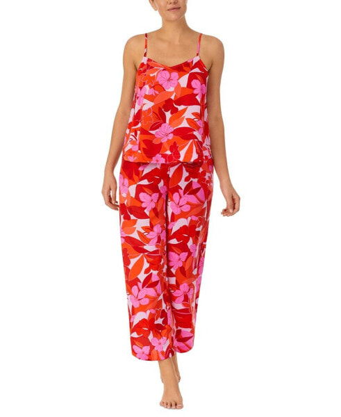 Women's 2-Pc. Cami Cropped Pajamas Set