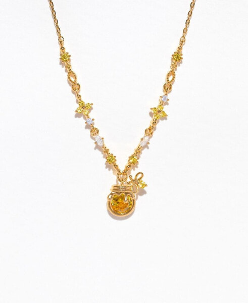 Disney Winnie the Pooh Crystal Sweet as Hunny Necklace