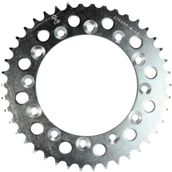 Задний звездочка стальной JT Sprockets 520 JTR245/2.42 для HONDA XL 600 RM 1986 и YAMAHA DT 50 RSM 2002. (Запчасть)