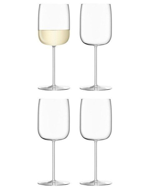 Borough Wine Glass 13 oz Clear x 4