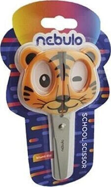 Ножницы детские с рукояткой с тигром Nebulo NEBULO 135 мм