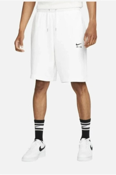 Мужские спортивные шорты Nike Air French Terry FW22 Erkek Beyaz