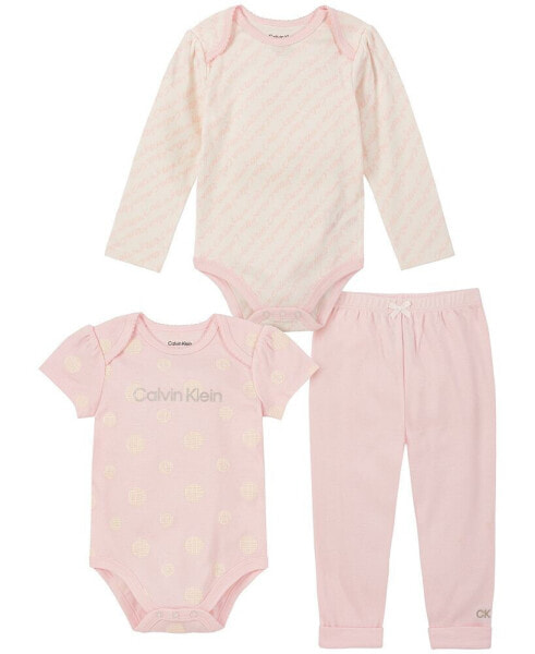 Пижама Calvin Klein Girls 3 Piece Set