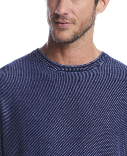 Men's Twill Stonewash Crewneck Sweater