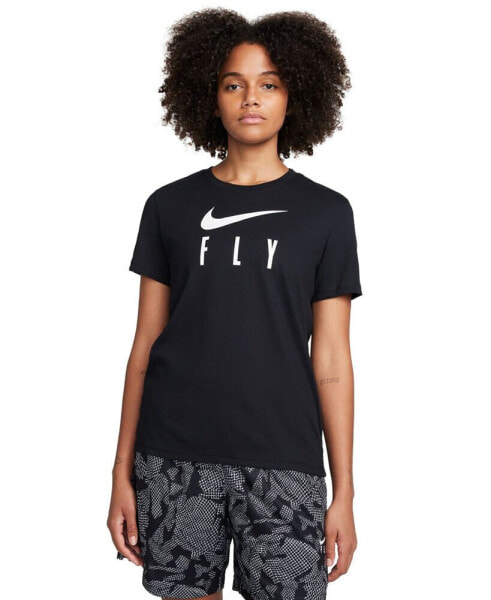 Women's Swoosh Fly Dri-FIT Crewneck Graphic T-Shirt