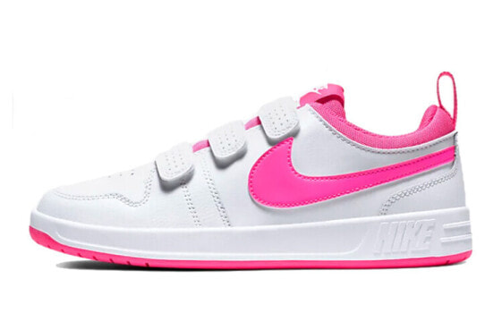 Кеды Nike Pico 5 Детские Бело-розовые