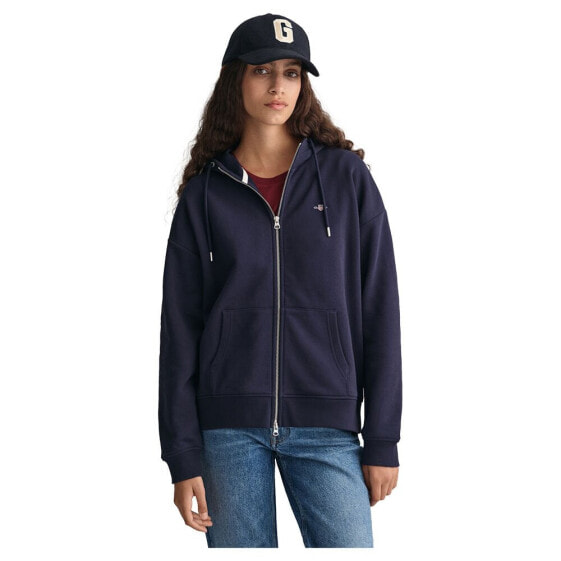 GANT Rel Shield Full Zip Sweatshirt